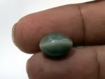 Natural Quartz Cat’s Eye Gemstone (Lahsuniya Ratna) – 8.05 Carat (8.85 Ratti) - in palm