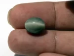 Natural Quartz Cat’s Eye Gemstone (Lahsuniya Ratna) – 8.35 Carat (9.18 Ratti) - in palm