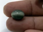 Natural Quartz Cat’s Eye Gemstone (Lahsuniya Ratna) – 9.10 Carat (10.00 Ratti) - in palm
