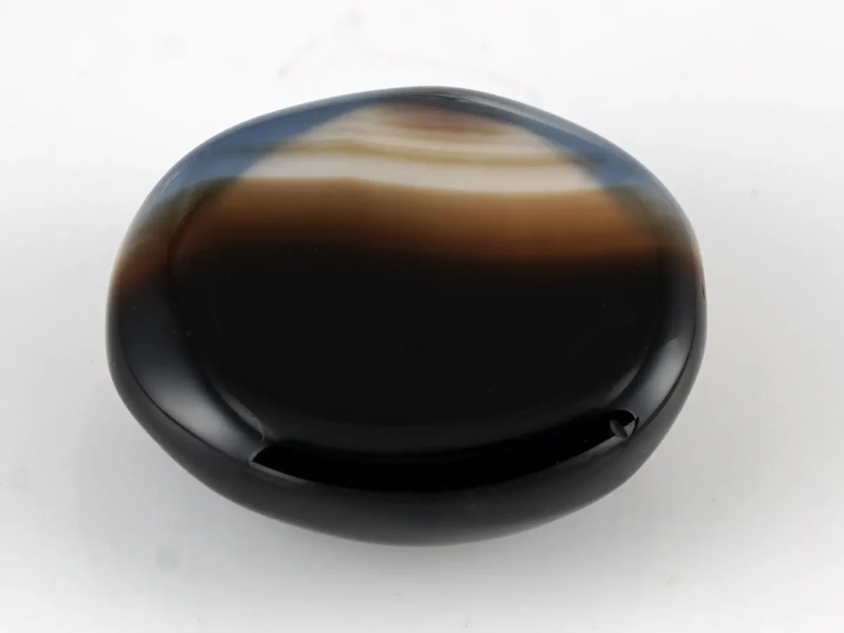 Natural Sulemani Hakik Agate Stone 10.75 Carat (11.81 Ratti) - Back view
