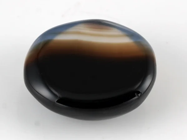 Natural Sulemani Hakik Agate Stone 10.75 Carat (11.81 Ratti) - Back view