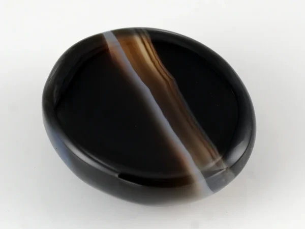 Natural Sulemani Hakik Agate Stone 11.05 Carat (12.41 Ratti) - Back view