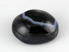 Natural Sulemani Hakik Agate Stone 12.76 Carat (14.02 Ratti) - Top view