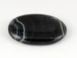 Natural Sulemani Hakik Agate Stone 62.15 Carat (68.30 Ratti) - Top view