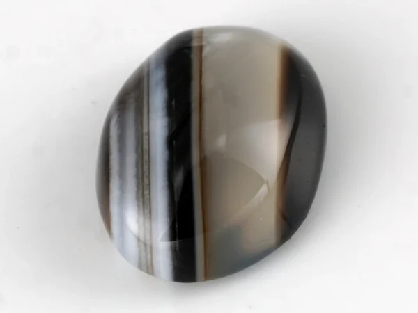 Natural Sulemani Hakik Agate Stone 7.0 Carat (7.69 Ratti) - Side view