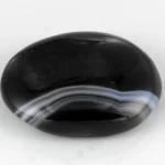 Natural Sulemani Hakik Agate Stone 8.04 Carat (8.83 Ratti) - Top view