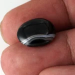 Natural Sulemani Hakik Agate Stone 8.04 Carat (8.83 Ratti) - In hand
