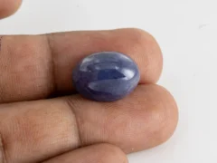 Natural Tanzanite Stone 16.60 Carat (18.24 Ratti) - In hand