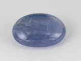 Natural Tanzanite Stone 22.00 Carat (24.18 Ratti) - Top view