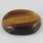 Natural Tiger Eye Stone 5.91 Carat (6.49 Ratti) – Top view