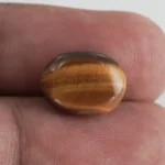 Natural Tiger Eye Stone 5.91 Carat (6.49 Ratti) – In hand