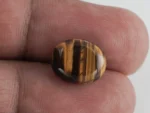 Natural Tiger Eye Stone 6.80 Carat (7.47 Ratti) – In hand