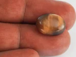 Natural Tiger Eye Stone 9.80 Carat (10.77 Ratti) – Original & Certified Quality - In Hand