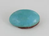 Original American Firoza Turquoise Stone 8.30 Carat (9.12 Ratti) – Top view