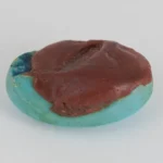 Original American Firoza Turquoise Stone 8.30 Carat (9.12 Ratti) – Back view