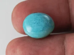 Original Irani Firoza Stone 11.00 Carat (12.09 Ratti) – Back view