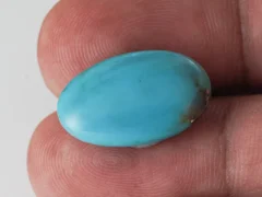 Original Irani Firoza Stone 11.38 Carat (12.50 Ratti) – In hand