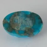 Original Irani Firoza Stone 11.66 Carat (12.81 Ratti) – Back view