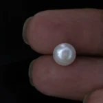 Cultured Pearl Stone (Moti Ratna) 3.43 Carat (3.77 Ratti) - In palm