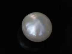 Cultured Pearl Stone (Moti Ratna) 3.44 Carat (3.78 Ratti) - Top view