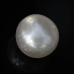 Cultured Pearl Stone (Moti Ratna) 4.01 Carat (4.41 Ratti) - Top view