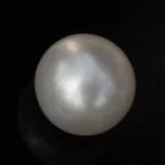 Cultured Pearl Stone (Moti Ratna) 4.06 Carat (4.46 Ratti) - Top view