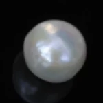 Cultured Pearl Stone (Moti Ratna) 4.24 Carat (4.66 Ratti) - Top view