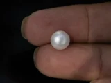 Cultured Pearl Stone (Moti Ratna) 4.30 Carat (4.72 Ratti) - In palm