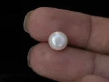 Cultured Pearl Stone (Moti Ratna) 4.31 Carat (4.74 Ratti) - In palm
