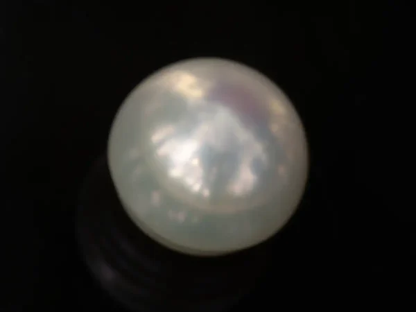 Cultured Pearl Stone (Moti Ratna) 4.33 Carat (4.76 Ratti) - Top view