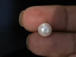 Cultured Pearl Stone (Moti Ratna) 4.40 Carat (4.83 Ratti) - In palm