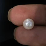 Cultured Pearl Stone (Moti Ratna) 4.40 Carat (4.83 Ratti) - In palm