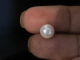 Cultured Pearl Stone (Moti Ratna) 4.40 Carat (4.83 Ratti) - In palm