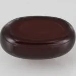 Yamini Hakik Stone 11.26 Carat (12.37 Ratti) - Certified Natural Agate Gemstone - Back View