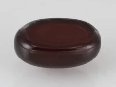 Yamini Hakik Stone 11.26 Carat (12.37 Ratti) - Certified Natural Agate Gemstone - Back View