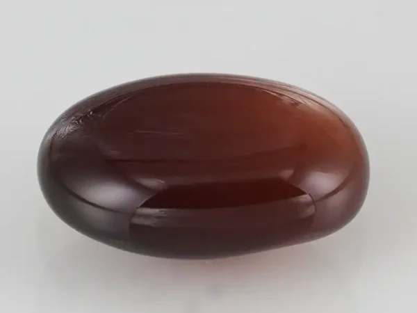 Yamini Hakik Stone 6.34 Carat (6.97 Ratti) - Certified Natural Agate Gemstone - Top View