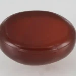 Yamini Hakik Stone 7.21 Carat (7.92 Ratti) - Certified Natural Agate Gemstone - Back View