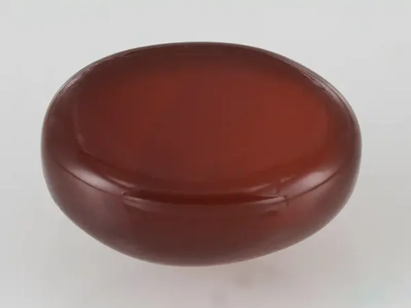 Yamini Hakik Stone 7.21 Carat (7.92 Ratti) - Certified Natural Agate Gemstone - Back View