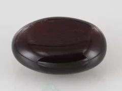 Yamini Hakik Stone 7.22 Carat (7.93 Ratti) - Certified Natural Agate Gemstone - Top View