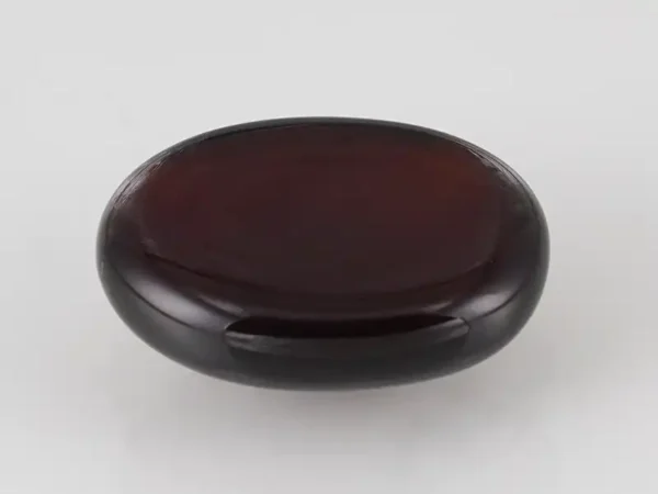 Yamini Hakik Stone 7.22 Carat (7.93 Ratti) - Certified Natural Agate Gemstone - Back View