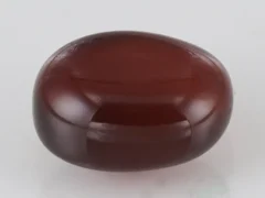 Yamini Hakik Stone 7.47 Carat (8.21 Ratti) - Certified Natural Agate Gemstone - Top View