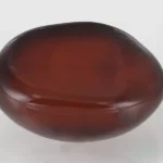Yamini Hakik Stone 7.56 Carat (8.31 Ratti) - Certified Natural Agate Gemstone - Back View