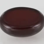 Yamini Hakik Stone 7.66 Carat (8.42 Ratti) - Certified Natural Agate Gemstone - Back View