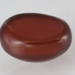 Yamini Hakik Stone 8.02 Carat (8.81 Ratti) - Certified Natural Agate Gemstone - Back View