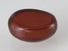 Yamini Hakik Stone 8.02 Carat (8.81 Ratti) - Certified Natural Agate Gemstone - Back View