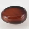 Yamini Hakik Stone 8.10 Carat (8.90 Ratti) - Certified Natural Agate Gemstone - Back View