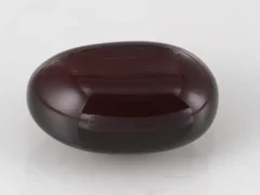 Yamini Hakik Stone 8.82 Carat (9.69 Ratti) - Certified Natural Agate Gemstone - Top View