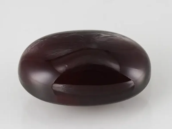 Yamini Hakik Stone 9.00 Carat (9.89 Ratti) - Certified Natural Agate Gemstone - Top View