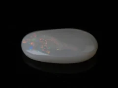 Side view of an Australian Fire Opal 3.78 Carat (4.15 Ratti)