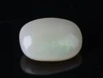 Side view of an Australian Fire Opal 9.46 Carat (10.39 Ratti)